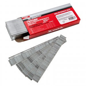 Гвозди для нейлера, тип 18GA, 15мм, 5000шт Matrix