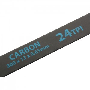 Полотно ножовочное по металлу 300мм, 24TPI (2шт), Carbon, Gross