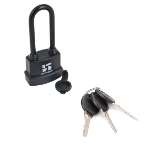 Замок навесной АЛЛЮР ВС1Ч- 374ПД КА всепогодный с одной секр. 3 кл. d6,5мм дл.дужка