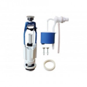 Арматура к смыв.бачку 2-х Кноп. Уклад хр. кн. бок подв унив колонка D40 77.54.14.3 (56.14.3)