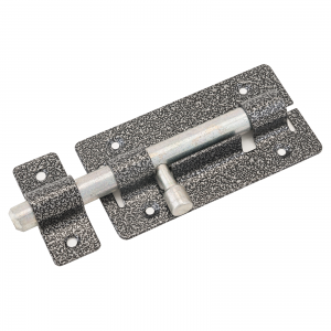 Засов дверной ЗД-01 антик серебро круглый Киров Секрет