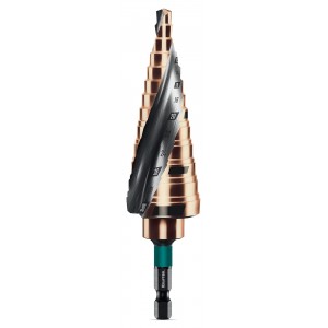 Сверло ступенчатое, 6-30мм, 13 ступеней, 29691-6-30-13 KRAFTOOL COBALT