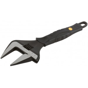 Ключ разводной 250 мм ( 50мм), узкие губки, шкала, экстра увелич.захват, ПВХ накл. на ручку Контур