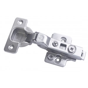 Петля мебельная полунакладная с доводчиком