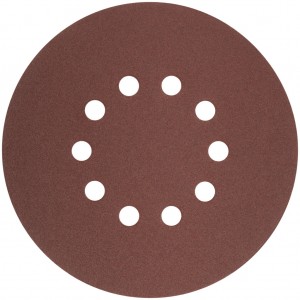 Круг абразивный шлиф. под "липучку" 225мм Р180, 5шт.
