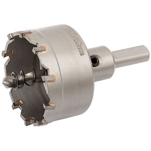 Коронка кольцевая с карбидными вставками Профи (для отверстий в нержавеющей стали) 70 мм