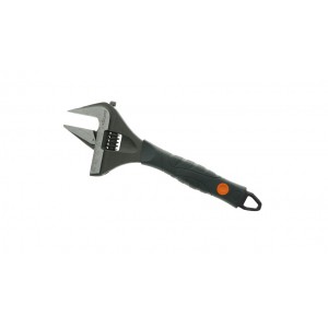 Ключ разводной, 250мм,обрезин.рукоятка,усил.тон.губки, Sturm,1045-11-250