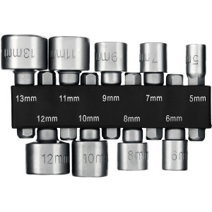 Набор бит с торцевой головкой 9 шт, STAYER