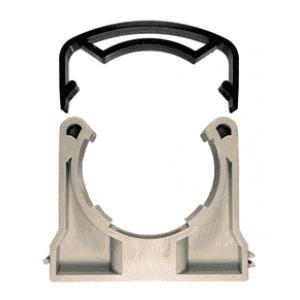 Клипса д/труб 110мм с фиксатором