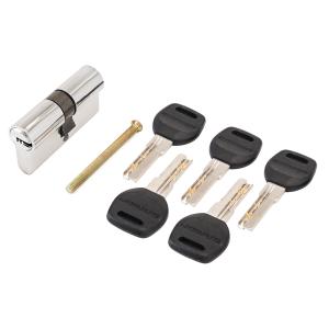 Цилиндров.механизм АЛЛЮР HD F 60-5К CP (30x30) хром перф.кл