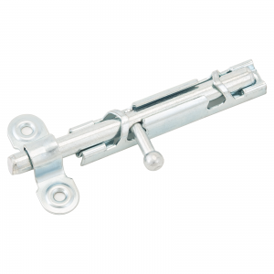 Шпингалет накладной 90мм цинк