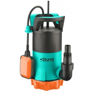 Насос погружной дренажный 750Вт, мет корп,300л/мин Sturm! WP9790PVU
