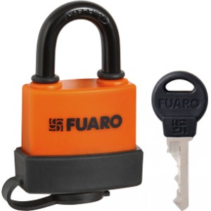Замок Fuaro (Фуаро) навесной PL-WEATHER-3640 3 ключа (PL-3640) англ.