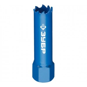 Коронка биметаллическая, d-14мм, ЗУБР