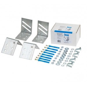 Комплект для монтажа профилей UA-50 (4 уголка и крепеж)