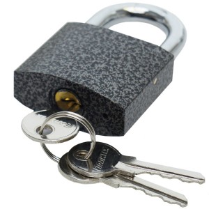 Замок навесной 38мм стальн. с закал.дужкой Бункер-3 "Политех"