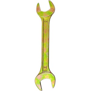 Ключ гаечный рожковый 22х24мм, CS, оцинков.