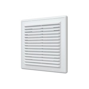 Решетка вентиляционная 150х150 обр. клапан разъемная R1515BL