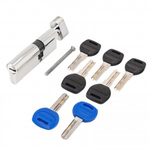 Цилиндров.механизм АЛЛЮР DL-02 85 (30 верт. х10х45) СP перекод.5+2 перфокл.