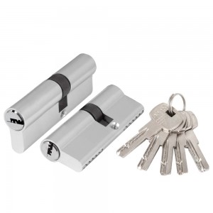 Цилиндров.механизм AZ200/60мм(25+10+25)СР(хром)