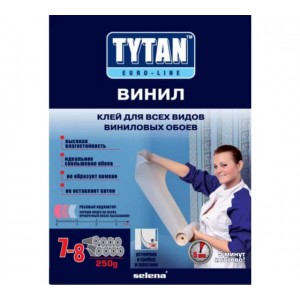 Клей обойный виниловый с индикатором (250г) Tytan Euro-line