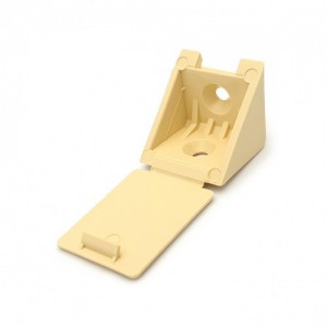 Уголок монтажный пласт., дуб молочный