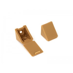 Уголок монтажный пласт., бук