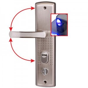 Комплект ручек универс.подсветка для кит. металл. дверей правая АЛЛЮР РН-А222-1-R