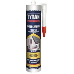 Герметик силиконовый универсальный белый Tytan Professional 280мл