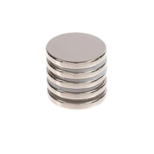 Неодимовый магнит диск 15х2мм сцепление 2,3кг уп.5 шт