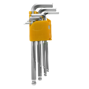 Набор ключей имбусовых HЕХ с шаром 9шт.CR-V