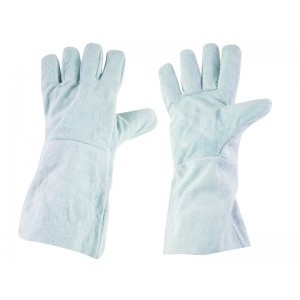 Краги сварщика спилковые, серые